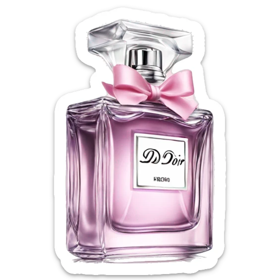Miss dior perfume  sticker