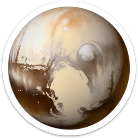 Pluto sticker