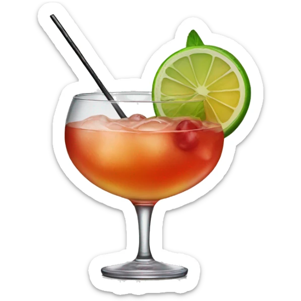 Cocktail  sticker