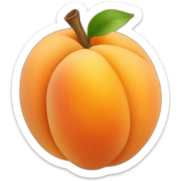 apricot sticker