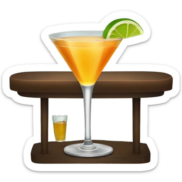 Cocktail bar sticker