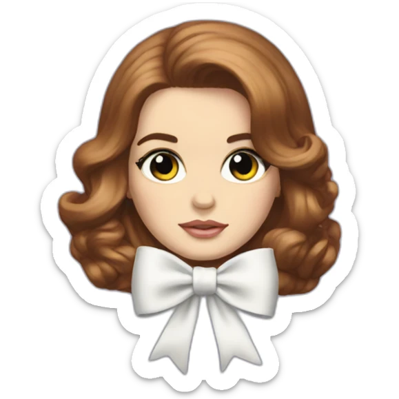 Lana del rey bow sticker