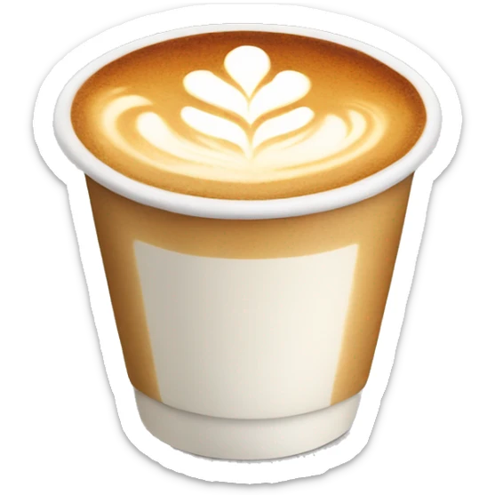 Latte  sticker