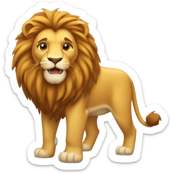 lion sticker
