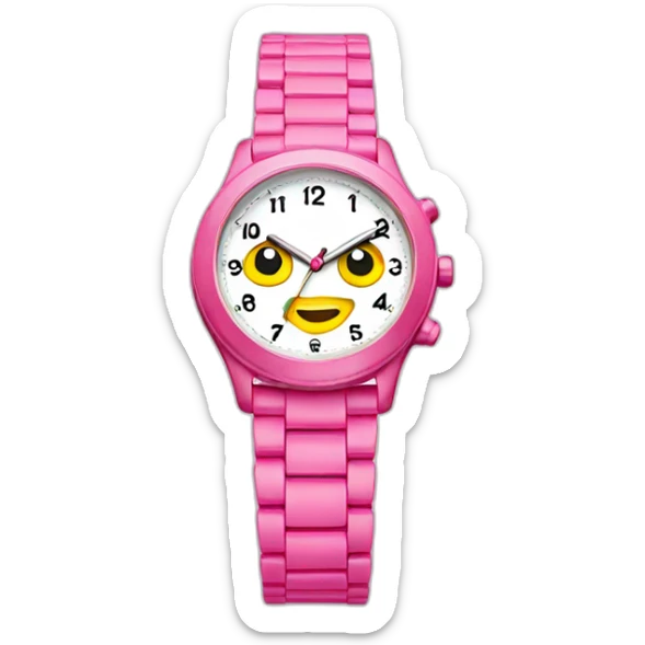 girly watch sticker
