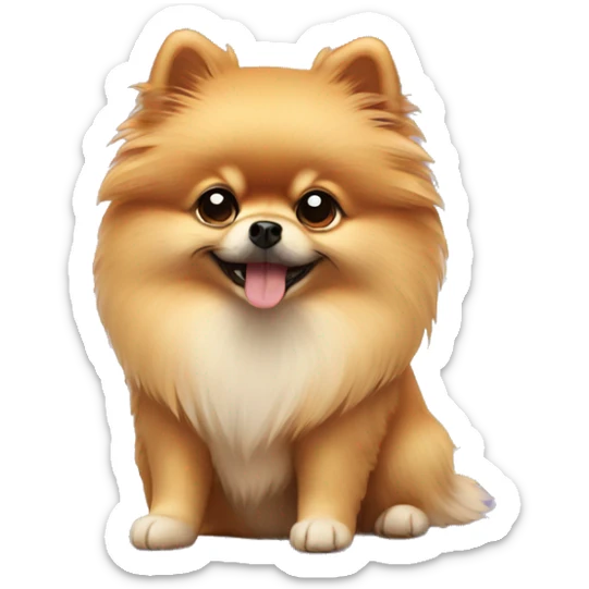 Pomeranian sticker
