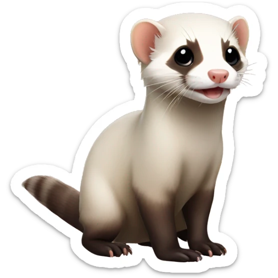 Ferret sticker