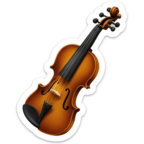 violin sticker