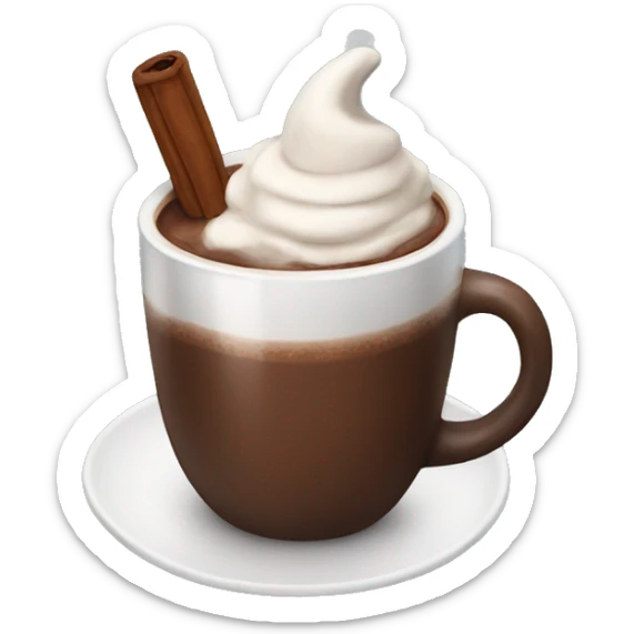 Hot chocolate  sticker