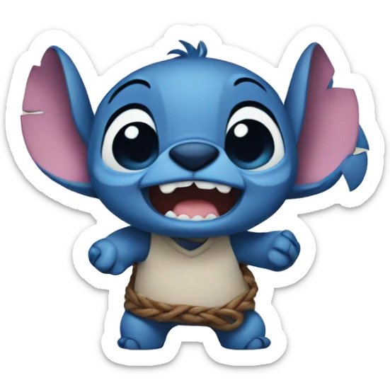 Stitch sticker