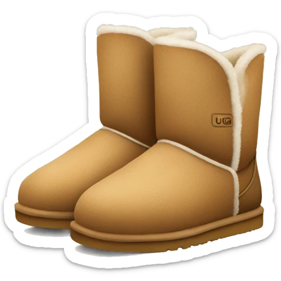 UGG slippers  sticker