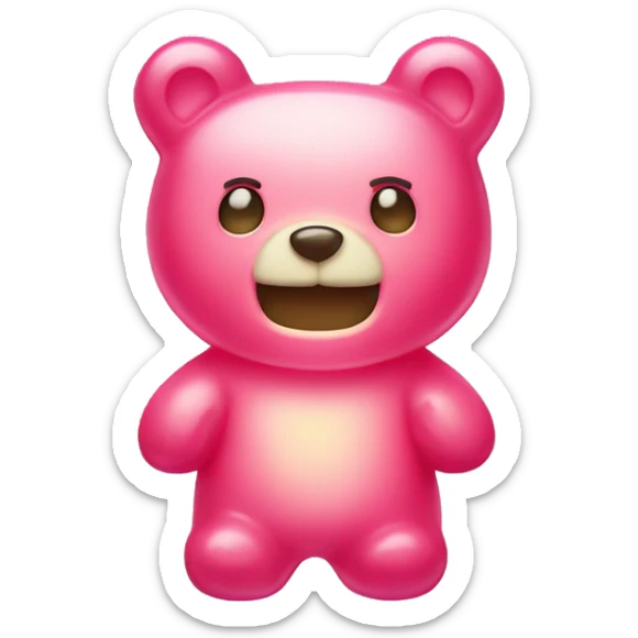gummy bear  sticker
