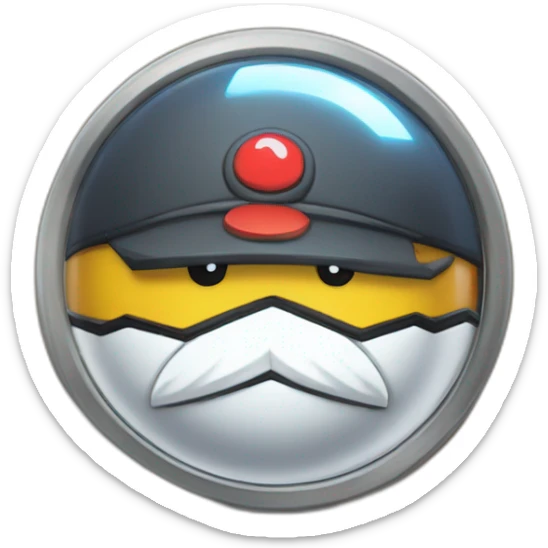 pokemon professor oak anime global trade station badge pokeball sticker