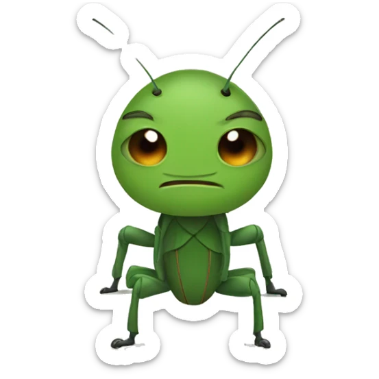 cricket emoji sticker