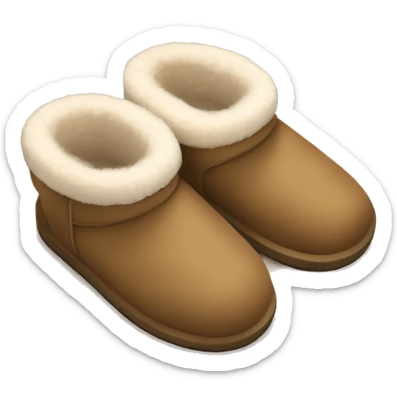 Ugg slippers sticker