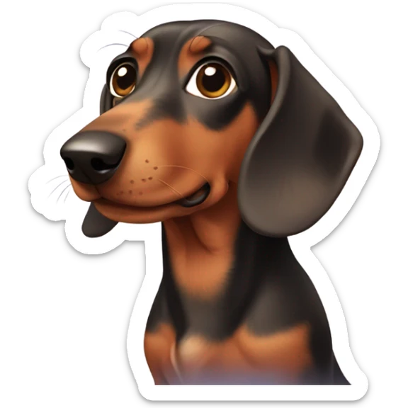 Dachshund sticker