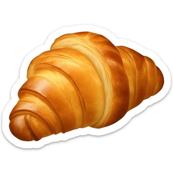 Croissant sticker