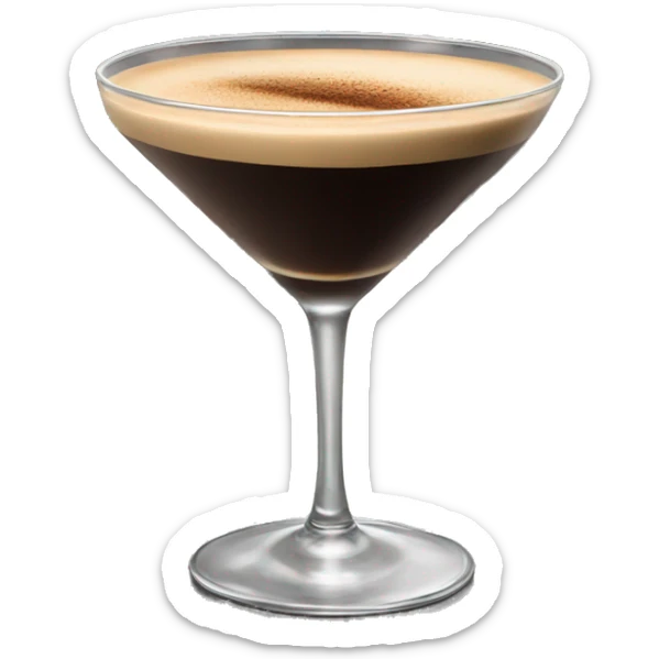 Espresso martini sticker