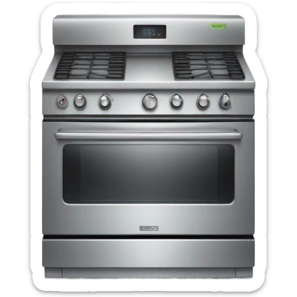 Oven sticker