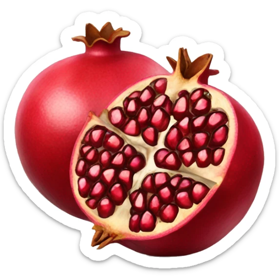 pomegranate sticker