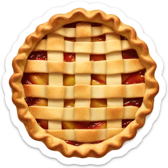 apple pie sticker