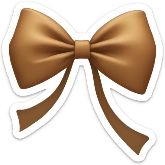 Bow sticker