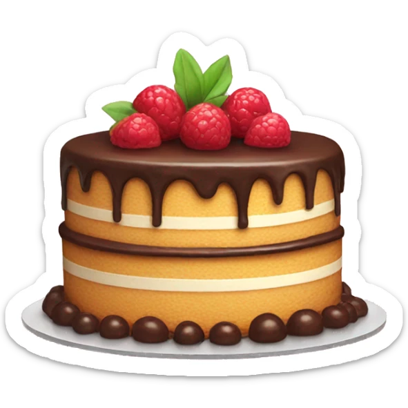 Cake sticker
