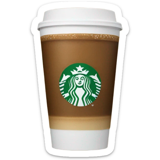 Starbucks coffee sticker