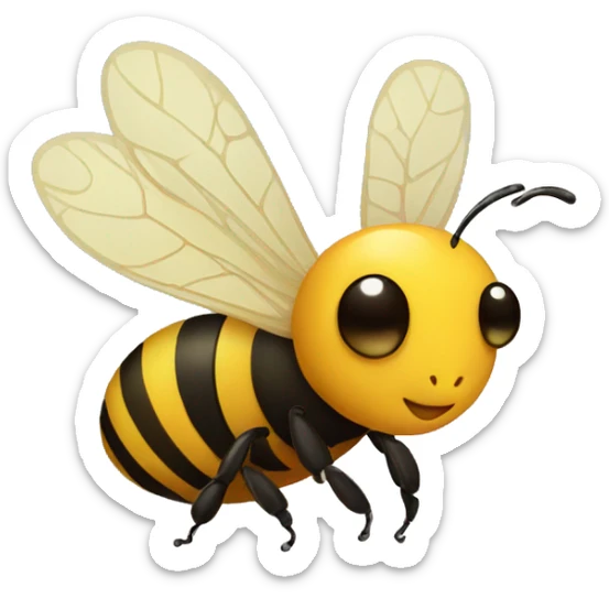 Bee sticker