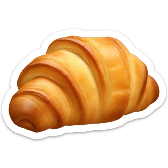 Croissant sticker