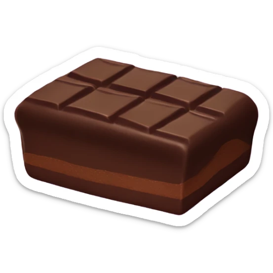 chocolate sticker