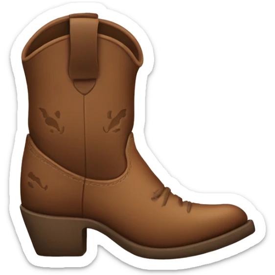 Cowgirl boots  sticker