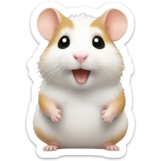 Hamster sticker