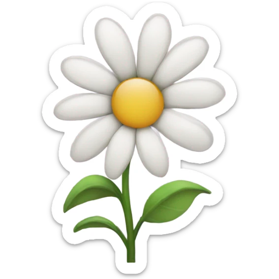 Flower sticker