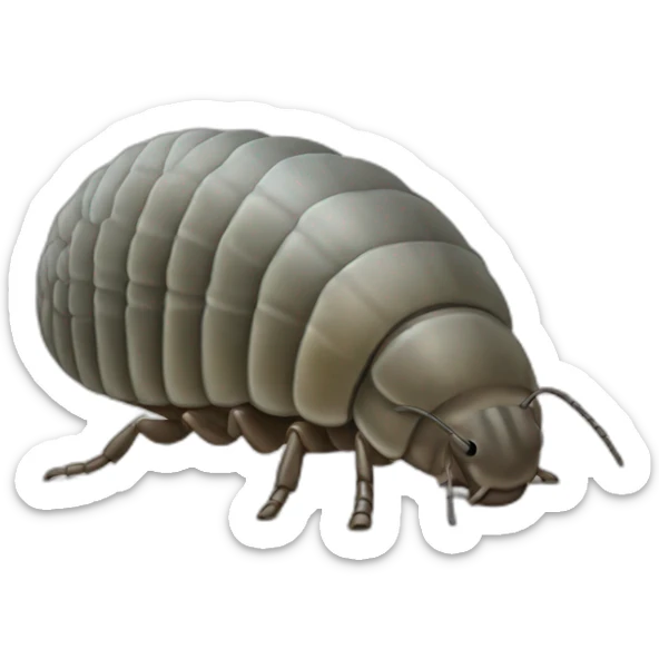 woodlice sticker
