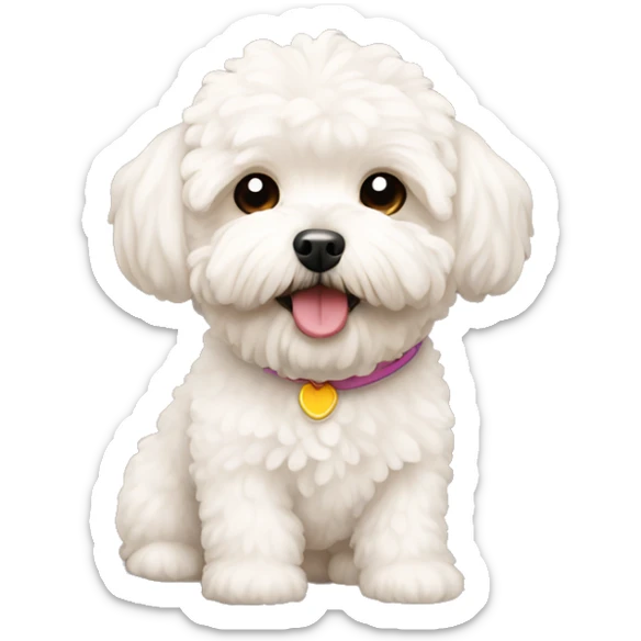 Maltipoo sticker