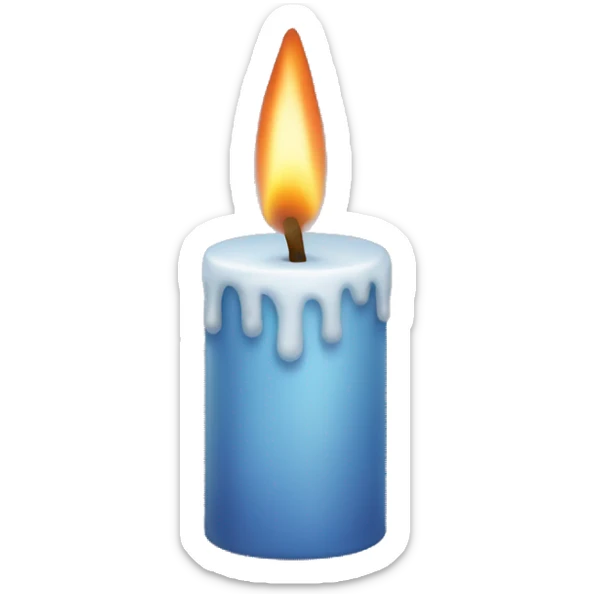 Candle  sticker