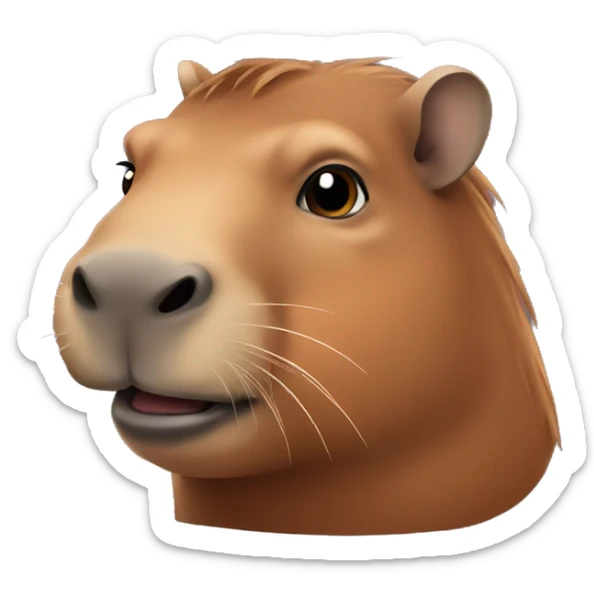 Capibara sticker