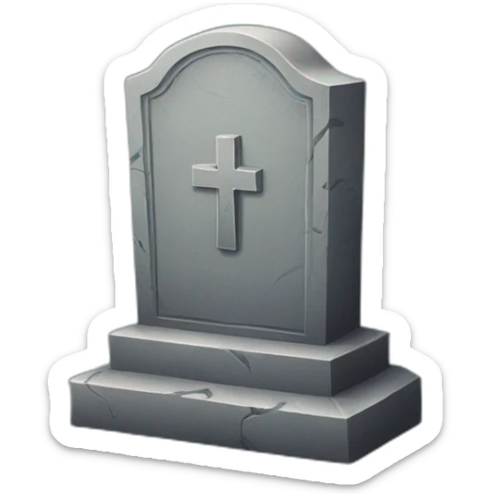tombstone sticker