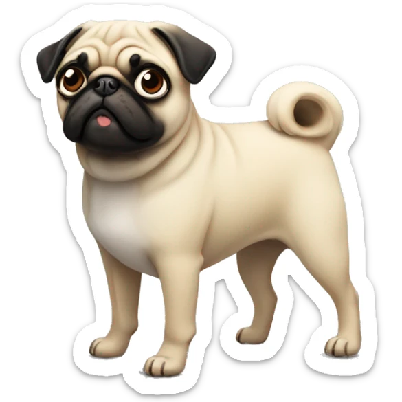pug sticker
