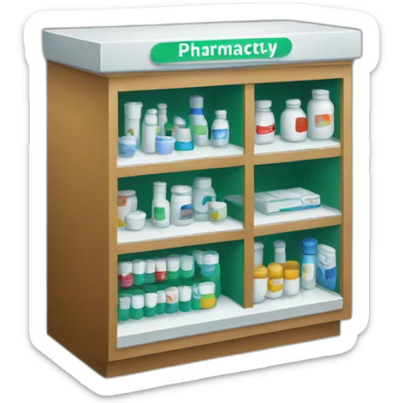 Pharmacy sticker