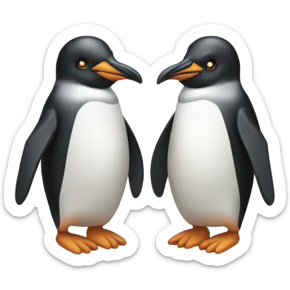 Penguin sticker