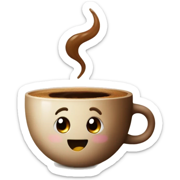 Coffe sticker