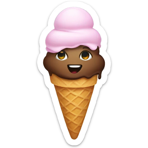 Ice cream  sticker