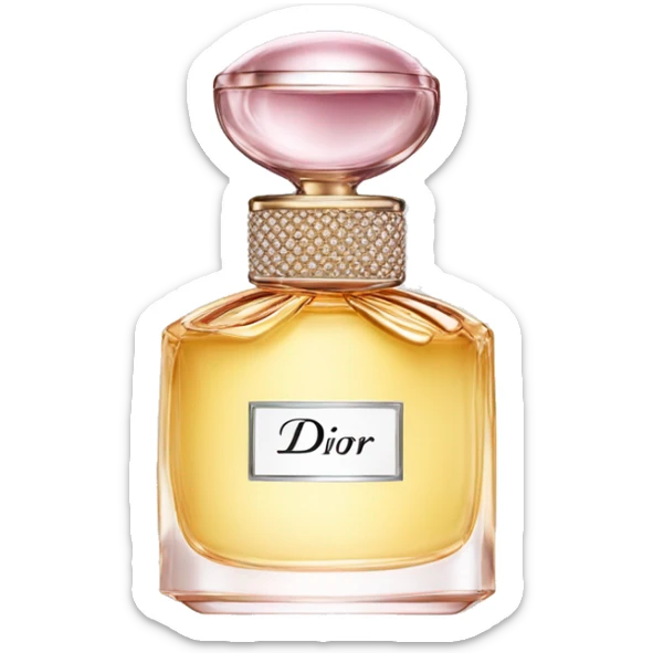 Dior parfum sticker