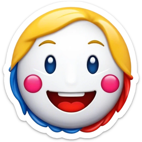 Cinematic Realistic Zagreb Film Festival Pop Culture Emoji, showcasing a vibrant, artistic festival atmosphere rendered with dynamic textures and cinematic, festive lighting. sticker