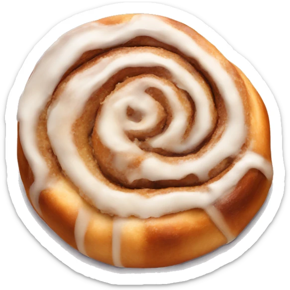 Cinnamon roll sticker