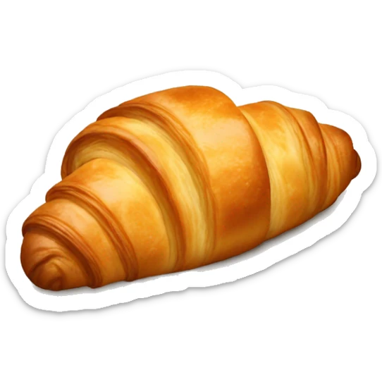 Croissant sticker