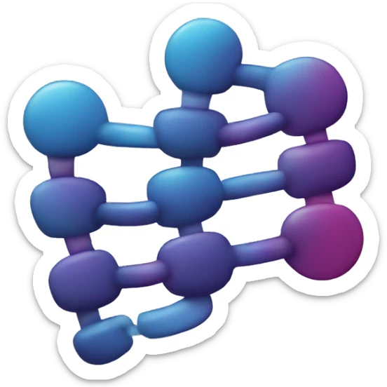emoji of a floppydisc combined with DNA for a DNA file emoji sticker