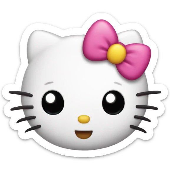 Hello kitty sticker